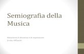Semiografia della Musica - Emilio Piffaretti...musicale [messa su carta (o no)] •Indicazioni ... la diversa collocazione delle fig. mus. ci dice che devono ... legenda è speifiato