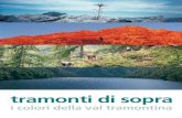 tramonti di sopra · 2017. 3. 5. · Tramonti di Sopra: questo opuscolo vuole essere un invito a visitare la Val Tramontina, non ... ne è composta per due terzi da insetti dannosi