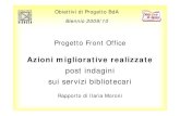 PowerPoint Presentationeprints.rclis.org/16619/6/Azioni migliorative post... · 2012. 12. 17. · Title: PowerPoint Presentation Created Date: 3/1/2011 5:09:36 PM