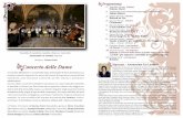 Programma - GBOPERA · Teresa Procaccini (con Soprano) dedicato al Concerto delle Dame, in prima esecuzione assoluta “LUNA” per soprano e ensemble di mandolini op.242 11. Giuseppe