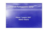 Corso di Formazione SIFO - Homepage — Italiano · 2014. 3. 11. · Corso di Formazione SIFO ... • Ossigeno liquido in contenitori mobili Serbatoi in attesa di analisi Serbatoi