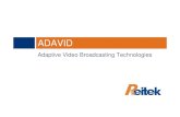 ADAVID · 2009. 6. 30. · Progetto ADAVID Il progetto ADAVID è un progetto di ricerca industriale, in parte finanziato con la Misura 3.13 del POR 2000/2006 della Regione Sardegna,