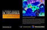 IL MONDO INVESTE IN COLOMBIA - Colombia en Alemaniaitalia.embajada.gov.co/sites/default/files/page/attachments/settore... · Comercializadora Internacional Agrofrut S.A. Ci sono circa