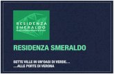BROCHURES - RESIDENZA SMERALDO - ACQUAMARINA SRL · Il progetto per la realizzazione di “Residenza Smeraldo” nasce dall’esigenza di creare uno spazio residenziale alle porte