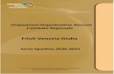 Friuli Venezia Giulia - FIP fvg 2020-2021 aggiornate al...Comitati Regionali FIP, e deliberate dal Comitato FVG. Tutte le indicazioni di tipo amministrativo, comprese le modalità