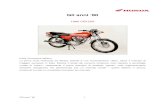 Gli anni ’80 - Honda · 2019. 3. 15. · Gli anni ’80 1 Gli anni ’80 1980 CB125X Inizia l’avventura italiana La prima moto realizzata ad Atessa (Chieti) è una monocilindrica