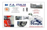 made in ITALY FA Italia 2011...Lurago d' Erba (Co) via Degli Artigiani 41 tel. 031 699057 fax. 031 698604 Accessori e-mail : faitalia@libero.it prodotti in ITALIA. Accessories made