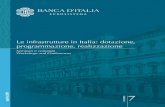 Le infrastrutture in Italia: dotazione, programmazione ......Il volume raccoglie i contributi presentati al Convegno su “Le Infrastrutture in Italia” tenutosi a Perugia, S.A.Di.Ba.