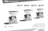 M7D MXD M5D M4D - Image Relay · 2018. 9. 3. · MXD M5D MXD Xtreme M5D PLUS M7D 8 s ON / 52 s OFF 3 s ON / 27 s OFF 1,0 Kg 1,4 Kg 8 s ON / 52 s OFF 4 s ON / 20 s OFF 0,6 Kg 1,4 Kg