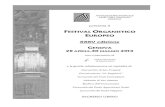 FESTIVAL ORGANISTICO EUROPEO - Weeblylacrisigenovese-file.weebly.com/uploads/1/5/9/2/15922644/...Conservatorio “N. Paganini” - via Albaro 38 DAVIDE MERELLO (I) Giovedì 9 maggio