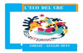 L’ECO DEL CRE - Parrocchia Sacra Famiglia in Ghiaieparrocchiaghiaie.it/.../uploads/2019/07/Eco-del-Cre-2019.pdf · 2019. 7. 26. · L’ECO DEL CRE . 2 UNA BELLA STORIA Questo giornalino