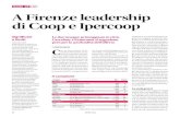 MARK UP LAB A Firenze leadership di Coop e Ipercoop · 2014. 7. 24. · Ipercoop e Coop, con una diffe-renza: l’assortimento di Ipercoop è due volte più profondo del mi-nimo della
