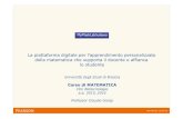 La piattaforma digitale per l’apprendimento personalizzato della matematica che ... · 2015. 10. 11. · Angelo Guerraggio Matematica per le Scienze con MyMathLab Italiano ISBN