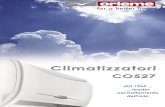 dal 1954 leader nel trattamento dell’aria...climatizzatori Orieme.....11 FORMAZIONE Orieme organizza corsi tecnici formativi e di aggiornamento per gli installatori e operatori del