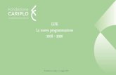 LIFE La nuova programmazione 2018 - 2020 · 2018. 5. 17. · La nuova programmazione 2018 - 2020 Fondazione Cariplo, 11 maggio 2018 . Il programma LIFE nel quadro dei Programmi di