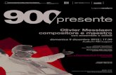Olivier Messiaen compositore e maestroagenda.conservatorio.ch/825_01_CONCERTO 9 DICEMBRE 2012.pdfPre-concerto alle 16.00 | Studio2 RSI Olivier Messiaen Quatuor pour la Fin du Temps