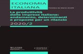 ECONOMIA ITALIANA · 2020. 9. 25. · Andrea de Panizza, Massimiliano Iommi, Gian Paolo Oneto 18 ECONOMIA ITALIANA 2020/2 Abstract - Stylised facts and measurement issues in Italy