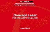 Concept Laser - Università degli Studi di Pavia Rappresentanze macchine utensili Tecnologie per lavorazioni meccaniche Concept Laser Fusione Laser delle polveri Seite 3 | Hofmann
