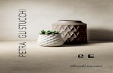 PETRA GLI STUCCHI - Edilcuoghi Edilgres · 2019. 4. 4. · PETRA / GLI STUCCHI Decoro Cementine. Cementine decorations. A coordinated decorative theme: Petra in 60x60 format, Stucchi