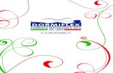Dormiflex: materassi e reti dal 1964 - CONTRACT · 2019. 11. 28. · FABBRICA dal 1964 Dormiflex è un’azienda veneziana specializzata nella produzione di materassi per il settore