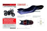 CONFORT - · PDF file 2013. 2. 13. · NADSL, il fabbricante di selle per marche come BMW, Honda, Suzuki, Triumph o Yamaha, lancia una gamma PREMIUM di selle confort, basata sulle