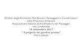 Ordine degli Architetti, Pianiﬁcatori, Paesaggisti e ... varese2017.pdf · occasione del conferimento del Premio Friedrich Ludwich Von Schkel -8/6/1979. Title: estratto varese2017