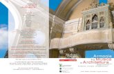 Armonie fra Musica e Architettura - Associazione Bach Modena...Armonie XV Edizione: un bel traguardo per una Rassegna di concerti nata con l’obiettivo di dar voce agli organi antichi