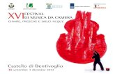 Comune di XVIDI MUSICA DA CAMERA FESTIVAL · E. Morricone (1928) Nuovo Cinema Paradiso, trascrizione Valitutti G. Rossini (1792-1868) ... DUO ROSSI-BEZZICCHERI DANILO ROSSI, viola