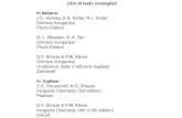 Libri di testo consigliati In Italiano ... Chimica Inorganica Piccin Editore G. L. Miessler, D. A. Tarr Chimica Inorganica Piccin Editore D.F. Shriver & P.W. Atkins Chimica Inorganica