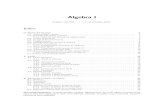 Algebra I - UZ wikiGall/Algebra.pdf · 2018. 9. 10. · 11 settembre 2018 Algebra I Andrea Gallese G.2Formula delle Classi e Cauchy Teorema G.4 (Formula delle Classi). In ogni gruppo