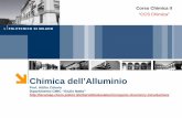 Alluminio, Gallio, Indio Tallio · 2018. 3. 8. · Sali di Alluminio: L'alluminio forma Sali con la maggior parte degli ossiacidi (HNO 3, H 2SO 4, HClO 4, ecc.) di buona solubilità