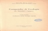 Compendio di Geologia - UniTrentowebapps.unitn.it/Biblioteca/it/Web/EngibankFile/Compendio... · 474 M. CORTANl - COMPENDIO DI GEOLOGIA US' CAI*.V. - NORME GEO-IDROLOGICHE PER AECUNI