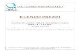 ELENCO PREZZI - CasalpPREZZI+2017.pdf · ELENCO PREZZI OPERE COMPIUTE - SICUREZZA - NOLI - MATERIALI - RISORSE UMANE LAVORI DI ORDINARIA E STRAORDINARIA MANUTENZIONE EDIZIONE MARZO