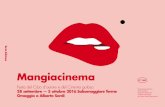 Terza Edizione Mangiacinema - Gas Sales Energia · 2016. 9. 26. · Conduce il direttore artistico Gianluigi Negri Degustazione “Il lato brillante della pasticceria italiana”