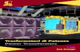 Trasformatori di Potenza Power Transformers · 2020. 5. 21. · Trasformatori di Potenza in olio GBE S.p.A. produce trasformatori di potenza in olio fino a 50 MVA in tutte le classi