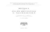 RIVISTA - CORE · 2017. 2. 4. · un acrostico alfabetico tra Susanna-Daniele e Tucidide, in Museum Helve-ticum 48 (1991), pp. 158-168. CAVALLO, Funzione e strutture =G.CAVALLO, Funzione