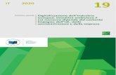 Special report 19/2020: Digitising European Industry: an ......2 Indice Paragrafo Sintesi I-VIIIIntroduzione 01-18Dall’industria 1.0 all’industria 4.0 – Digitalizzazione dell’industria