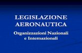 LEGISLAZIONE AERONAUTICA...ATM in tutta Europa. EUROCONTROL EASA: EUROPEAN AVIATION SAFETY AGENCY: l'Unione europea ha deciso una iniziativa comune per mantenere il trasporto aereo
