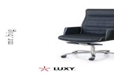 MR. BIG - Luxy · 2020. 9. 21. · Design: Luxy R&D 2 3 Vi presentiamo MR. BIG, l’elegante e ambiziosa seduta pensata per un pubblico classico, che predilige le forme morbide e