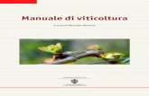 Manuale di viticoltura · 2021. 2. 6. · Progettazione e realizzazione grafica Palma & Associati Stampa Litotipografia Alcione ISBN 978-88-7843-034-1 Manuale di viticoltura / a cura