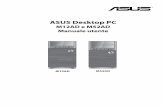 ASUS Desktop PCdlcdnet.asus.com/pub/ASUS/Desktop/K31AD/I9559_M12AD_M52... · 2019. 3. 8. · 3 CONDIZIONI E LIMITI DI COPERTURA DELLA GARANZIA SUL PRODOTTO Le condizioni di garanzia