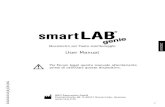 ITALIANO User Manual manual_IT.pdf · 2017. 1. 22. · 1 smartLAB genie, Glucometro 1 Manuale d’uso 1 borsa per il trasporto 2 batterie da 1.5 V di tipo AAA 1 ago incisore smartLAB