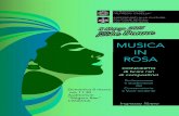 MUSICA IN ROSA - consaq.it · 2015. 3. 6. · Violino Federica Aspra Clavicembalo Sara Torquati Violoncello Gaia di Domenico Fanny Mendelssohn Zwei Stucke/Fantasia in Sol Min. Violoncello