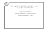 Prof. Claudio Manfredotti LUCE DEL DLGS 241/200•Comunicazione di ogni variazione dei dati trasmessi •Comunicazione eventuale di intendimento di cessazione della pratica •Eventuale