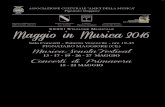 XXXXI S M Maggio in Musica 2016 - Caleno24ore · 2016. 5. 12. · Sala Concerti Palazzo Vescovile - Pignataro Maggiore ALESSANDRO VENA PIANoFoRTE Programma C. DEBUSSY: dalla Suite