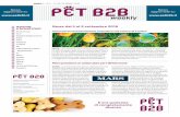 weekly - PetB2B · 2020. 7. 8. · sui prodotti Ferplast 07/09. La catena di negozi Zoodom ha lanciato la nuova promozione valida fino al 25 settembre all’interno dei suoi punti