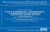 Bollettino Notiziario - Ordine dei Medici di Bologna · 2019. 5. 2. · Bollettino Notiziario anno xlviii - supplemento dossier 3/2017 TAVOLA ROTONDA L’ATTO MEDICO: CHIARIAMO. LA