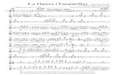 La Danza (Tarantella) Gioachino Rossini .. S Allegro con brio ...Gioachino Rossini arr. Paul De Bra, based on the orchestra version by Ottorino Respighi f f A ÂÂÂÂ Í ÂSÂÂ SÂÂÂ