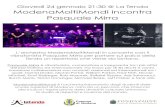 ModenaMoltiMondi incontra Pasquale Mirra · 2019. 1. 22. · vibrafonista Pasquale Mirra per portare sul palco della Tenda un repertorio che viene da lontano. Pasquale Mirra è vibrafonista,
