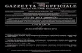 DELLA REGIONE SICILIANA · 4 31-12-2020 - GAZZETTA UFFICIALE DELLA REGIONE SICILIANA - PARTE I STRAORDINARIA n. 67 NOTE Avvertenza: Il testo delle note di seguito pubblicate è stato